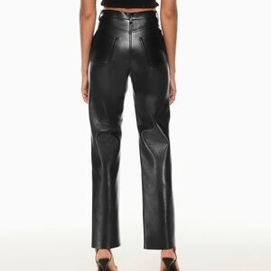 Wilfred (Aritzia) | Size 2 | Black Melina Vegan Leather Pants